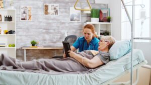 Medical bed for home care